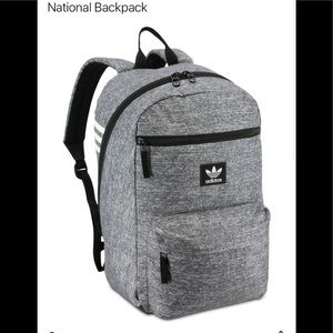 Gray adidas backpack